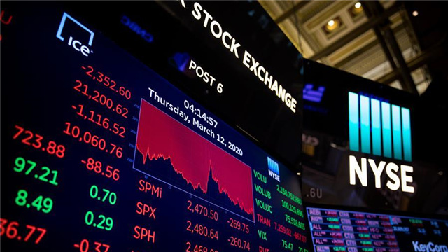 美國股市持續暴跌進入熊市